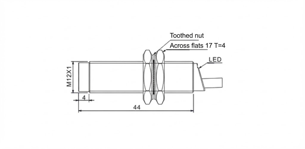 DC two-wire sensor KJN12-08HC